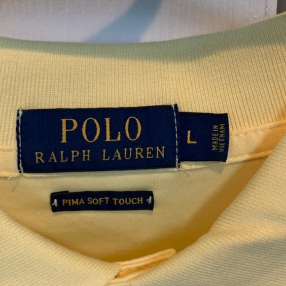 RALPH LAUREN PIMA SOFT TOUCH POLO - Picture 2 of 2